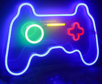 LED neon Gamer room decoration